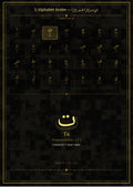 Poster Ta — ت | Alphabet Arabe Calligraphie